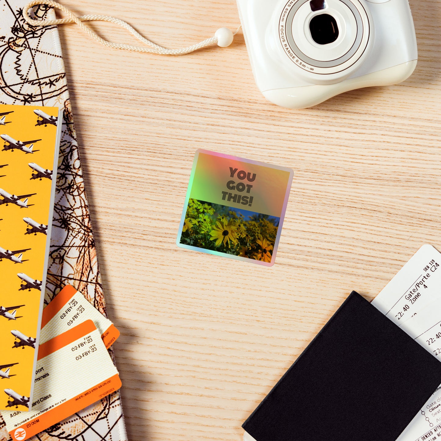 Holographic stickers