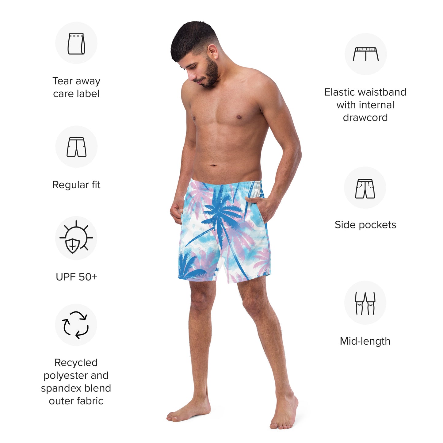 Men's swim trunks
