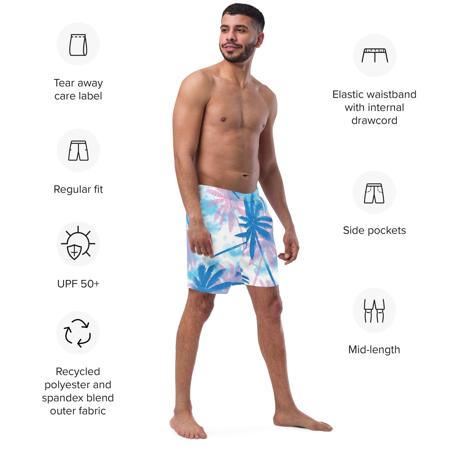 Men's swim trunks